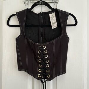 KIKIRIKI WOMENS BUSTIER, CORSET TOP, Size small